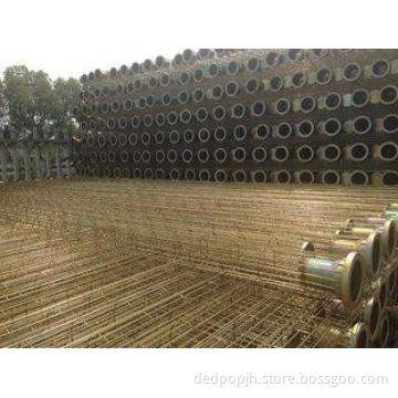 Stainless Steel Filter Bag Cage Galvanized Coating For Bag